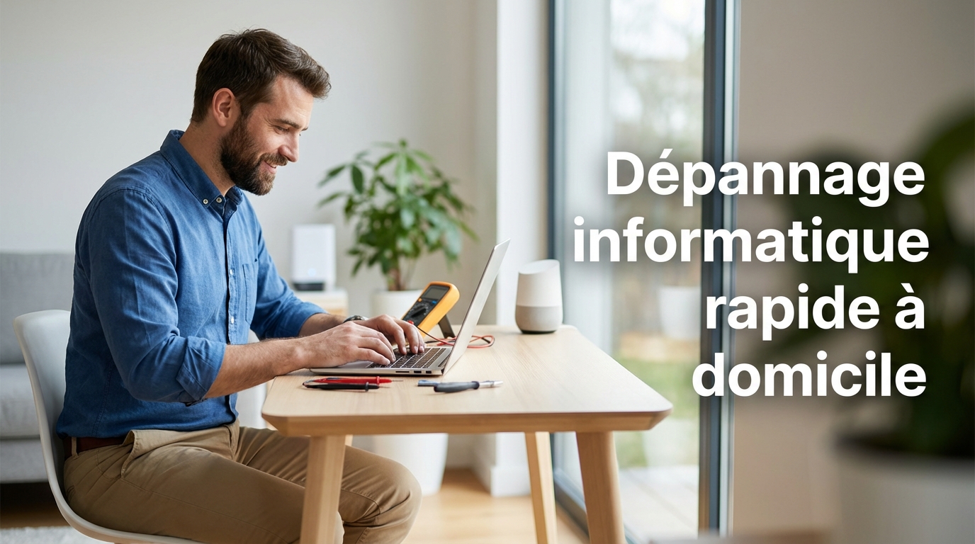 Dépannage informatique à domicile à Nice